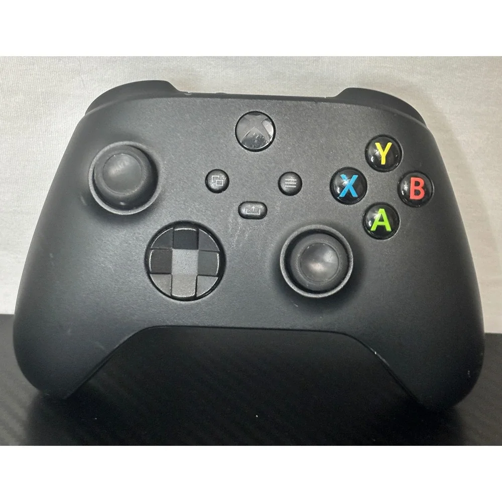 Microsoft Xbox Wireless Controller Carbon Black Model 1914 Series X S No Cover